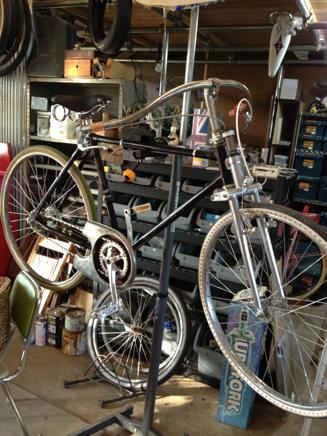 パン屋さんの自転車