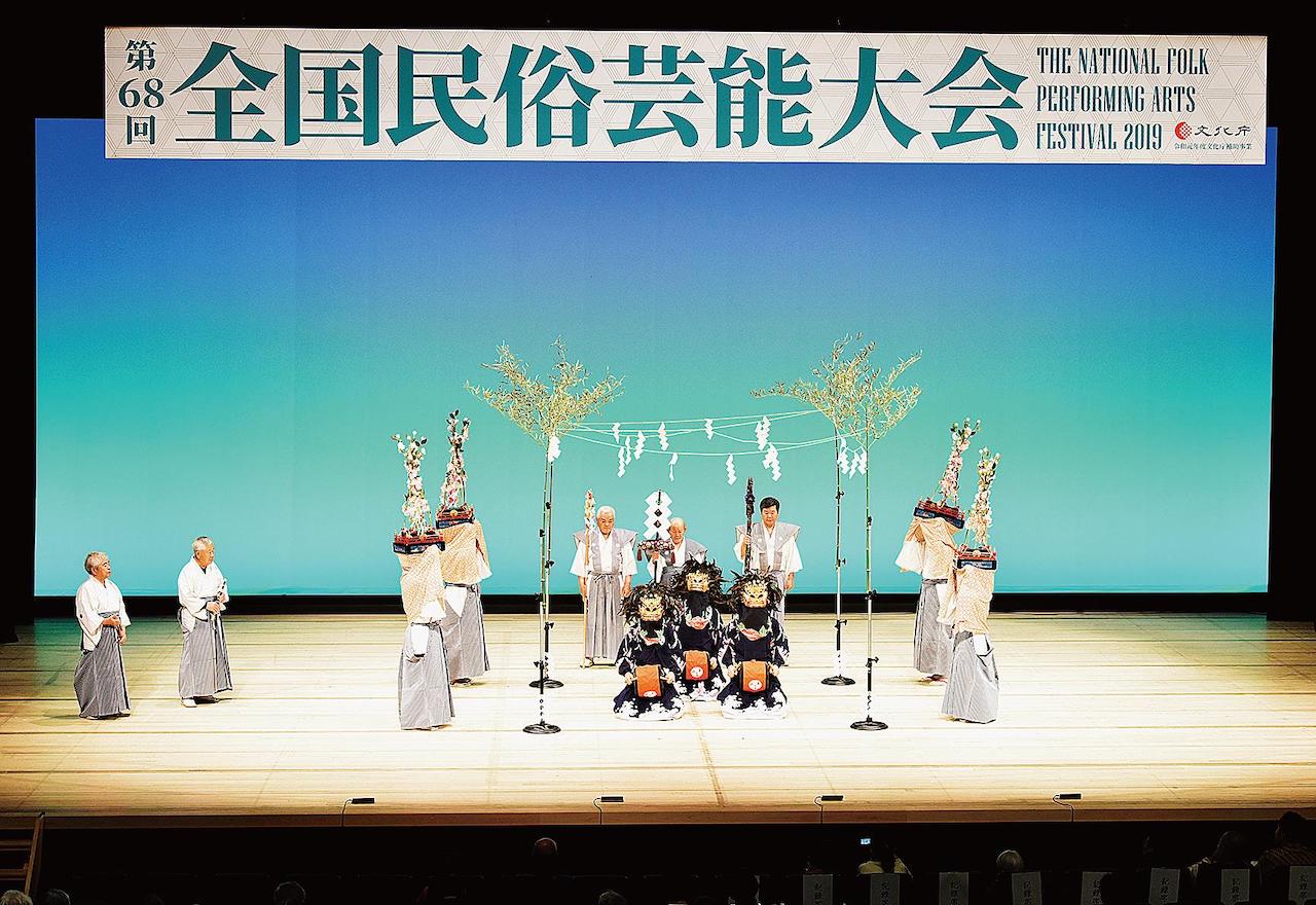 全国民俗芸能大会は1世紀以上にわたり日本青年館で開催されています